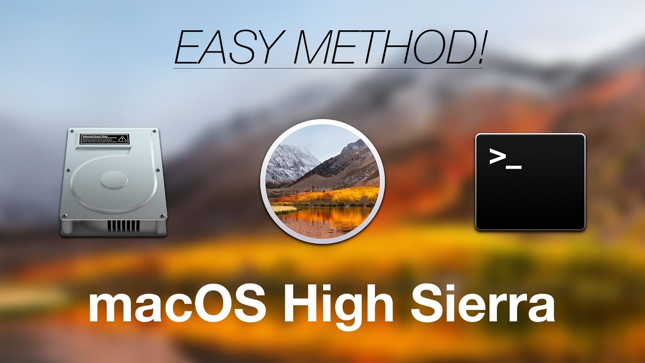 Create A Bootable Installer For Macos High Sierra
